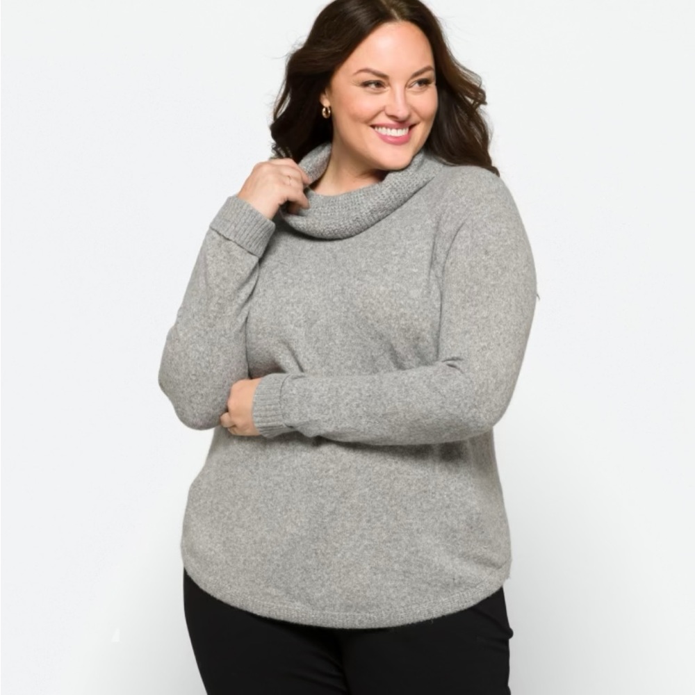 Cowl neck sweater
